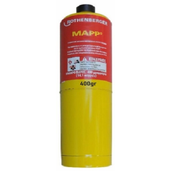 Φιάλη MAPP Gas Rothenberger 400gr
