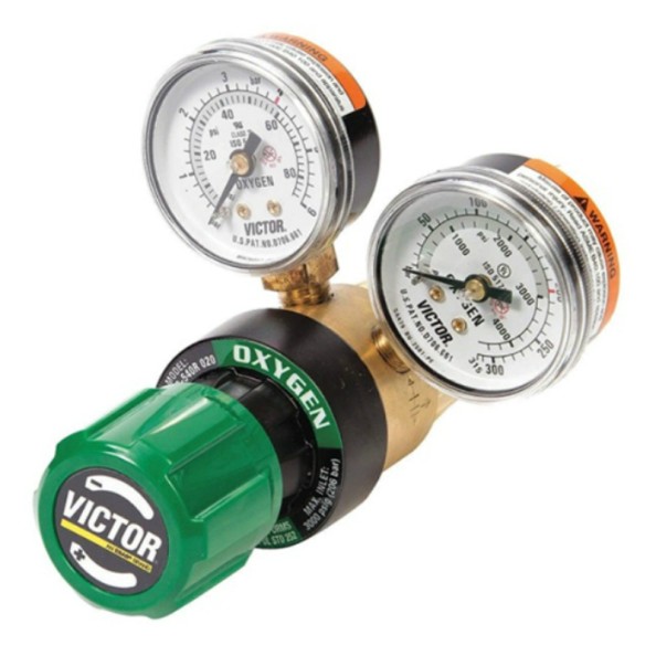 Ρυθμιστής Πίεσης Οξυγόνου Victor με Μανόμετρα