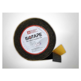 Ταινία ISOTAPE 50mm x15m x3mm Μαύρη Αυτοκόλλητη Μόνωση