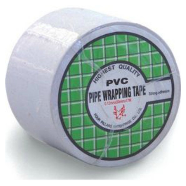 Φαρδιά Μονωτική Ταινία PVC 48mm x 100ft Λευκή