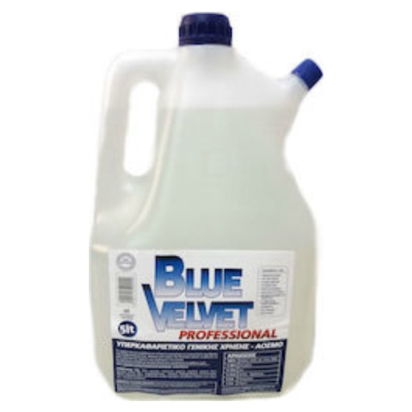 Υγρό Καθαρισμού Πολλαπλών Χρήσεων Blue Velvet 5lt