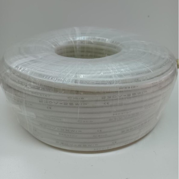 Αντίσταση Σιλικόνης Αποχέτευσης 25W/m - Κοπτόμενη ανά Μέτρο (Κορδόνι)