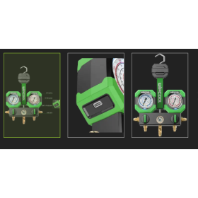 ΣΕΤ ΜΑΝΟΜΕΤΡΩΝ ΓΛΥΚΕΡΙΝΗΣ WIPCOOL MG-2K