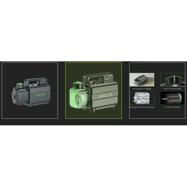 Αντλία Κενού 2 Σταδίων WIPCOOL S1