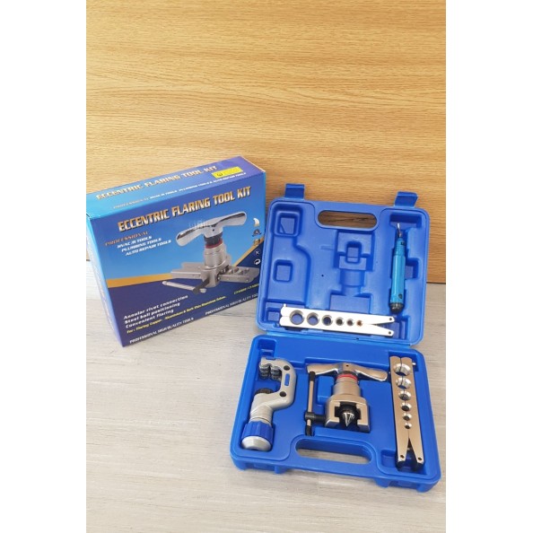 Εκχυλωτικό Καστάνιας HC FT-808 Σετ με 2 Πλάκες (Ίντσες & mm), Κόφτη & Απογρεζωτή