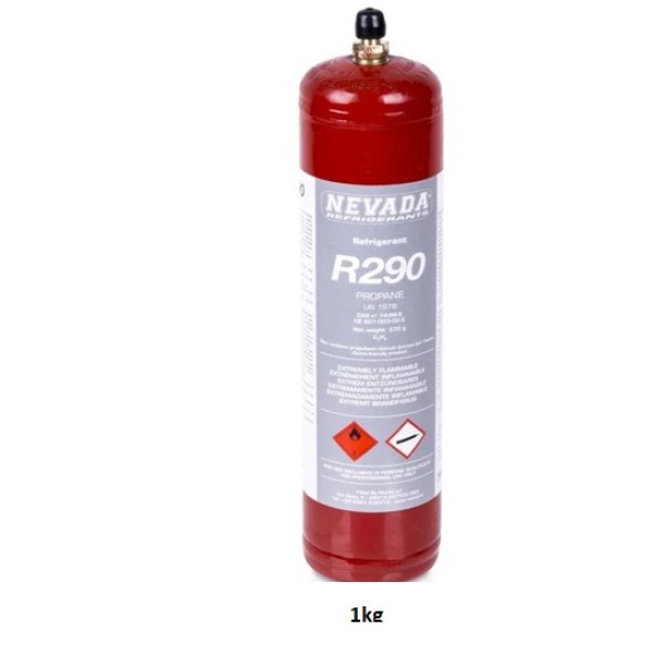 ΦΙΑΛΗ ΦΡΕΟΝ R290 1 kg Μη επαναγεμιζόμενη 