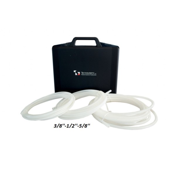 Σετ Εσωτερικοί Πλαστικοί οδηγοί Κάμψης 10m 3/8" - 1/2" - 5/8" σε Βαλίτσα