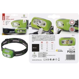 Επαναφορτιζόμενος Φακός Κεφαλής EMOS CREE LED 230lm- 60gr
