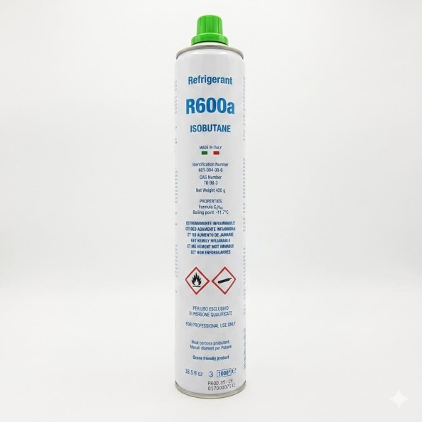 ΥΓΡΟ R-600A ISOBUTANE (420gr)