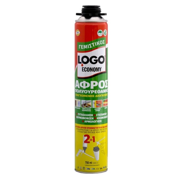 Αφρός Πολυουρεθάνης LOGO 750ml