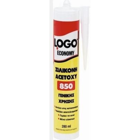 Σιλικόνη Λευκή LOGO 280ml