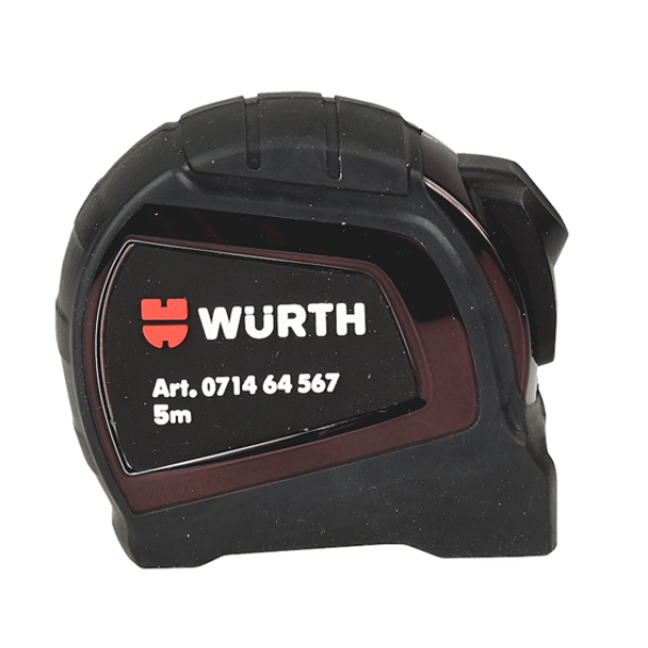 Μέτρο Ρολό Würth 5.0m x 25mm
