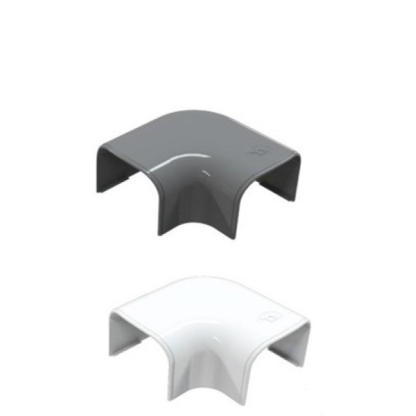 Επίπεδη Καμπύλη Καναλιού CP75-OPT 78x58mm Λευκή