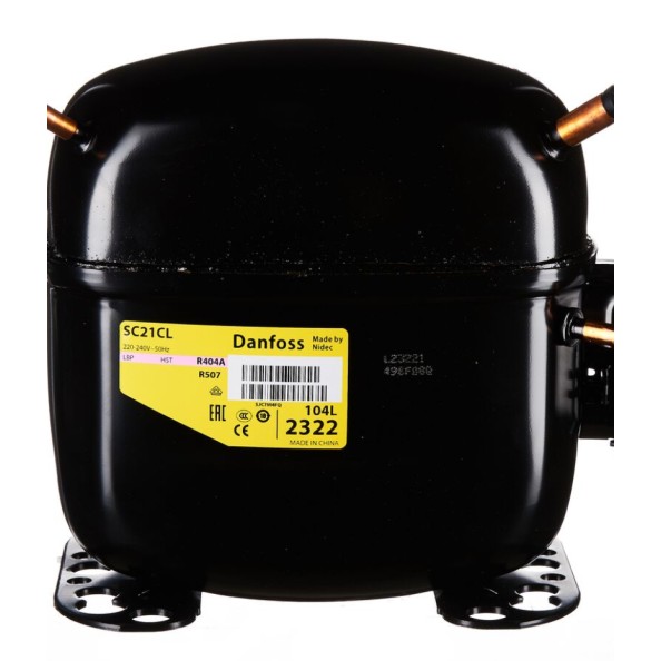 Συμπιεστής Danfoss SC21CL 104L2322 R404A LBP 7/8HP 